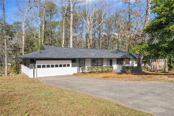 a house with a outdoor space