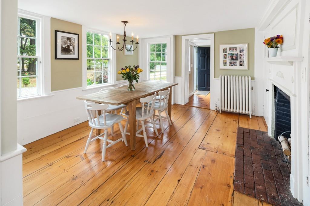 347 Main Street Hingham, MA 02043 - Photo 18 of 34 a view of a dining room with furniture and wooden floor
