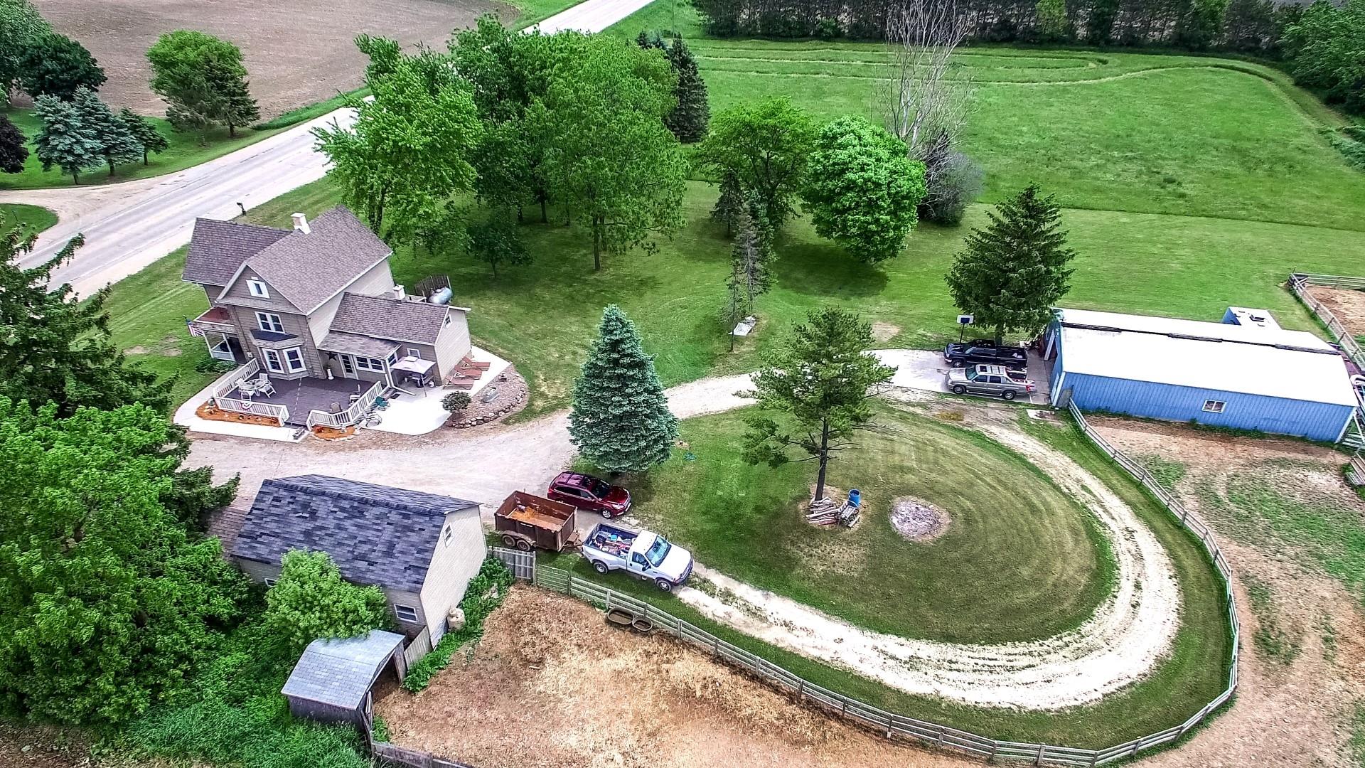 W4747 State Road Juneau, WI 53039 - Photo 1 of 1 Main Aerial