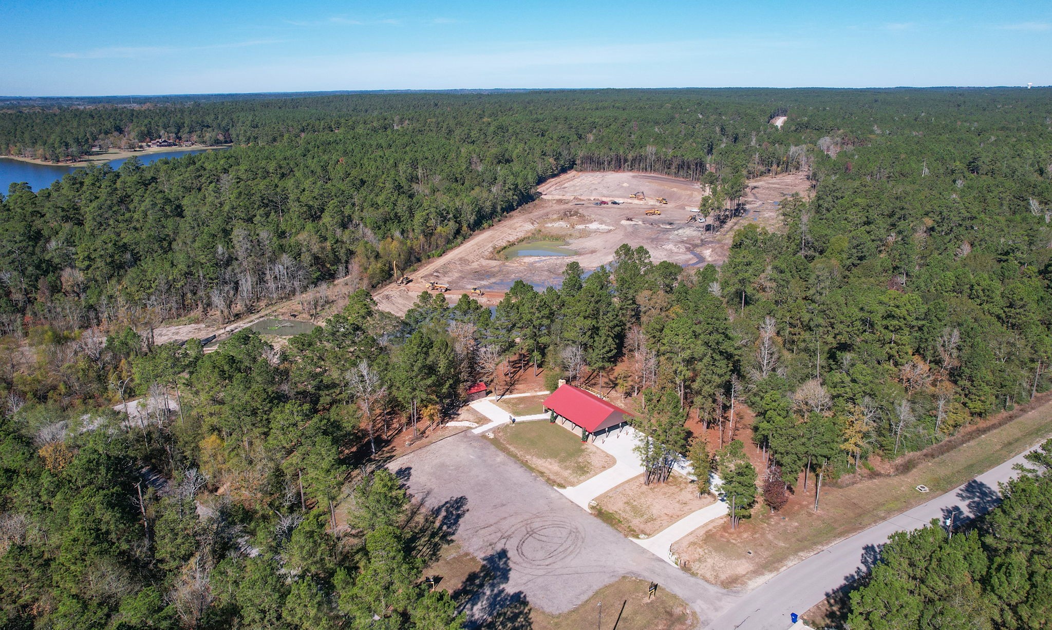 Lot 189 Branding Iron Road Huntsville, TX 77340 - Photo 24 of 48 an aerial view of residential houses with outdoor space