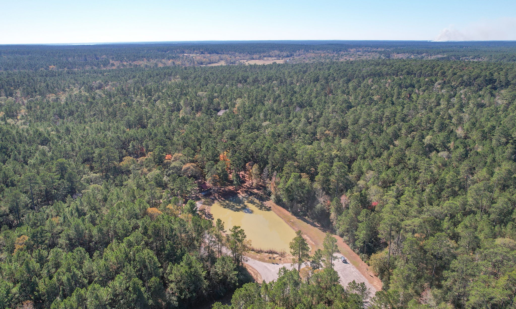 Lot 189 Branding Iron Road Huntsville, TX 77340 - Photo 28 of 48 a view of a city with lush green forest