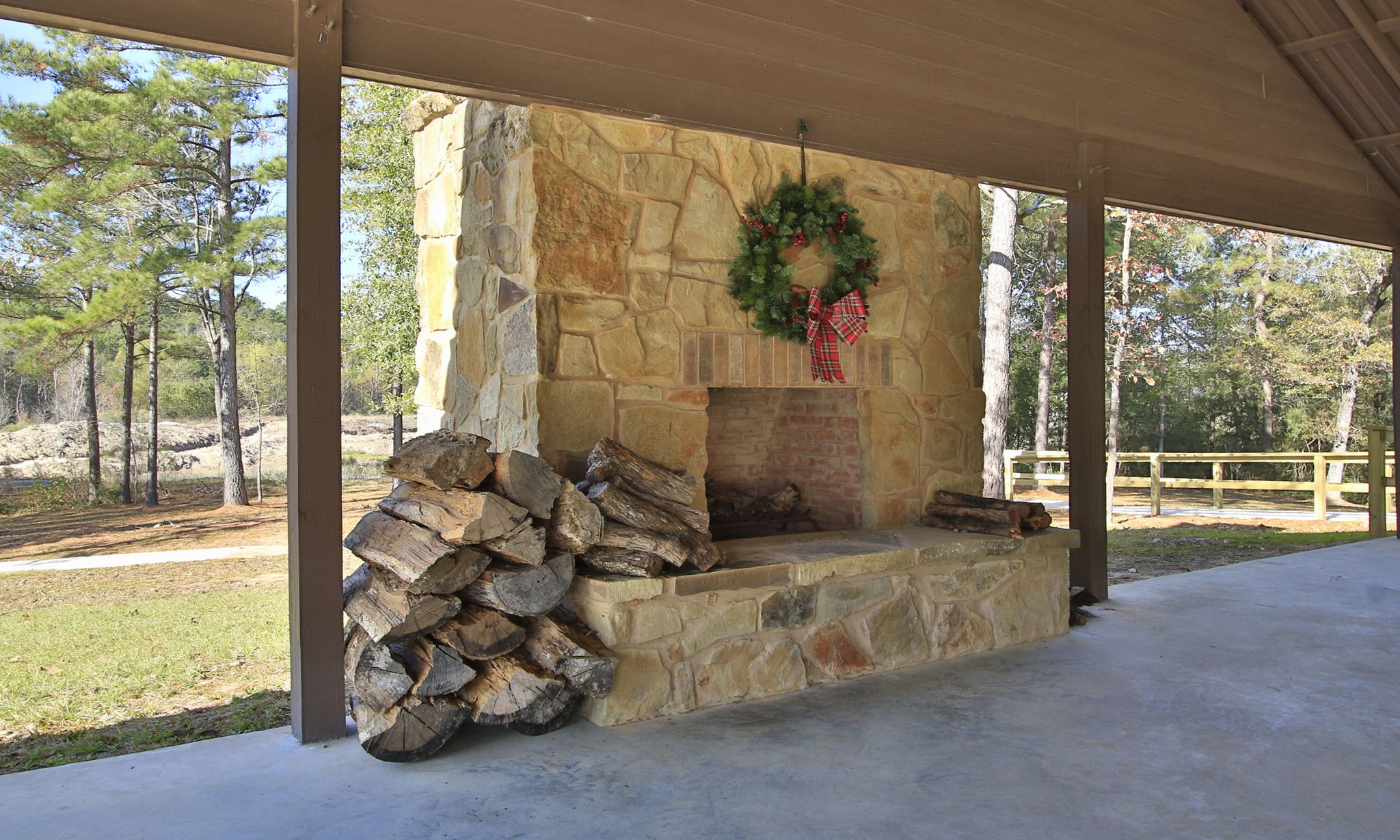 Lot 189 Branding Iron Road Huntsville, TX 77340 - Photo 35 of 48 a view of an empty room and floor to ceiling window