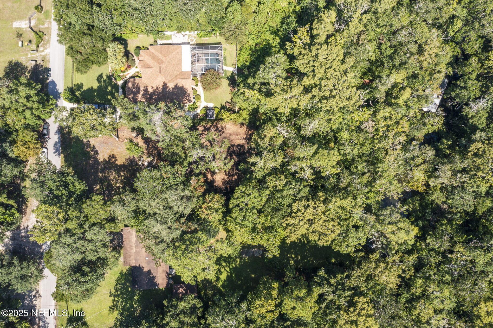 0 Hillwood Road Jacksonville, FL 32223 - Photo 14 of 35 Aerial-Wooded-Backyard to Canal-MLS