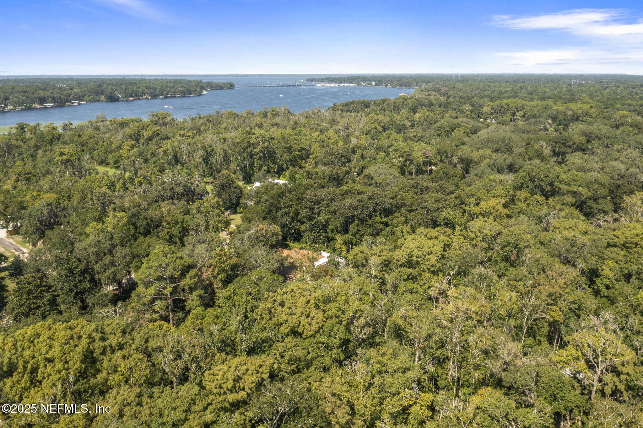 0 Hillwood Road Jacksonville, FL 32223 - Photo 22 of 35 an aerial view of residential houses with outdoor space and trees
