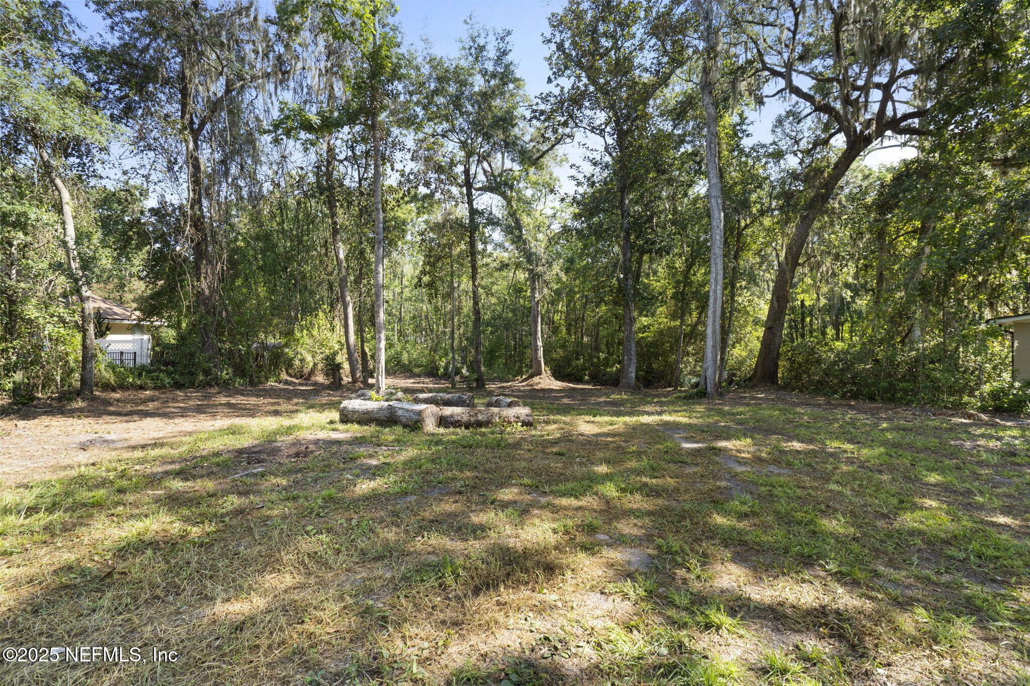 0 Hillwood Road Jacksonville, FL 32223 - Photo 10 of 35 a view of a backyard with large trees