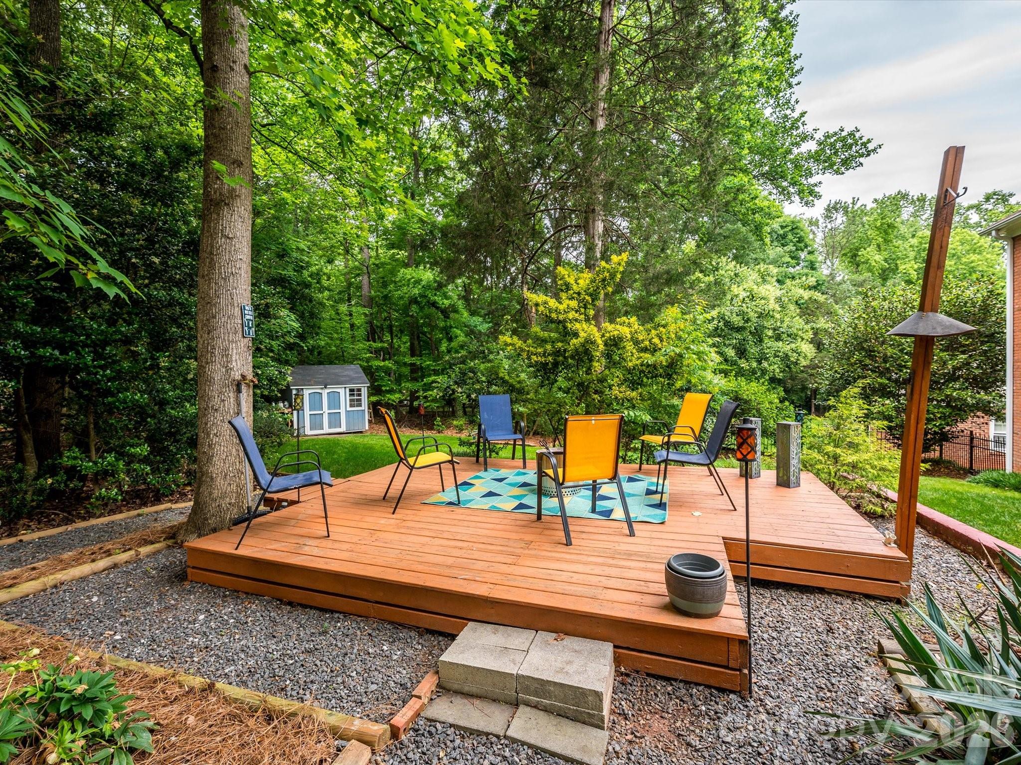 9607 Riddick Place Matthews, NC 28105 - Photo 34 of 39 a view of outdoor space with seating