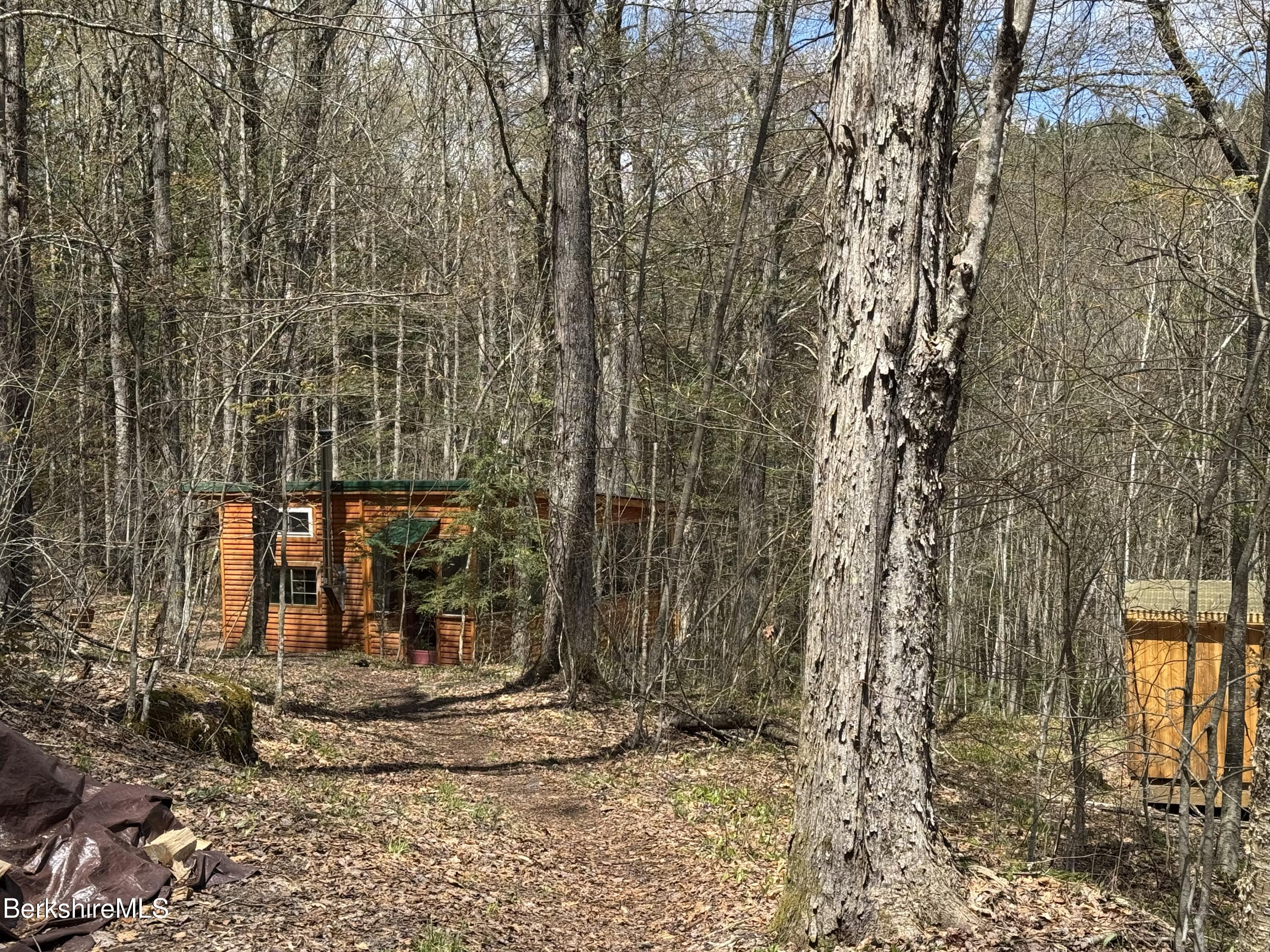 141 Stage Road Cummington, MA 01026 - Photo 19 of 23 a view of a entrance gate of the house