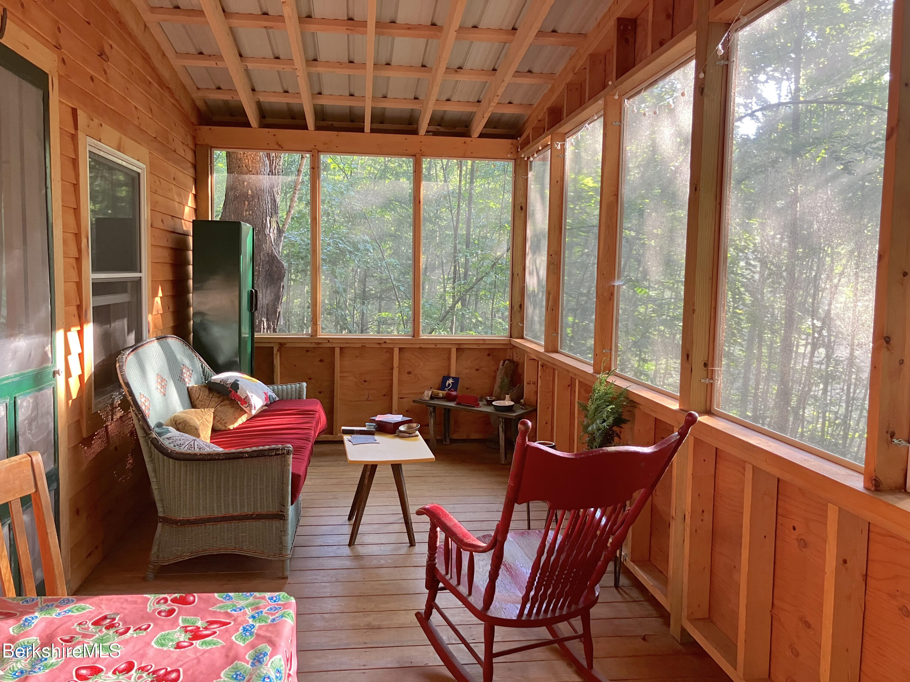 141 Stage Road Cummington, MA 01026 - Photo 4 of 23 a living room with furniture and a large window