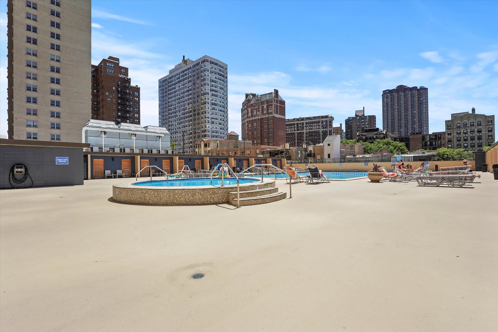 655 West Irving Park Road, Unit 3916 Chicago, IL 60613 - Photo 13 of 17 a view of a city with tall buildings