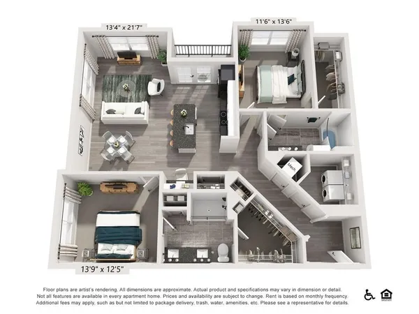 $2,393 | 3890 Floyd Road Southwest, Unit B2, Austell, GA 30106
