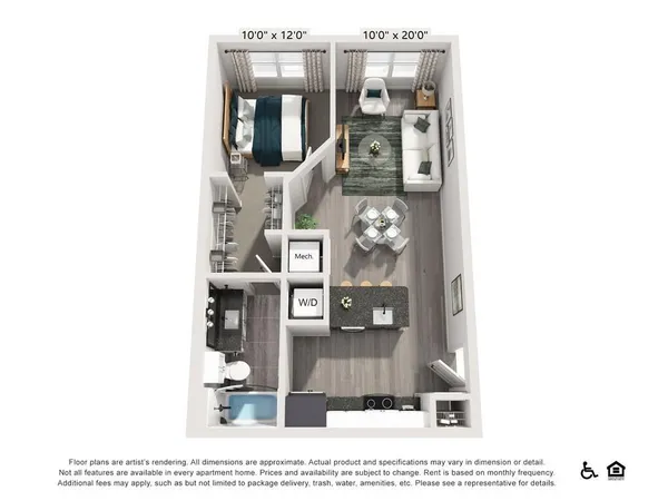 $2,393 | 3890 Floyd Road Southwest, Unit B2, Austell, GA 30106
