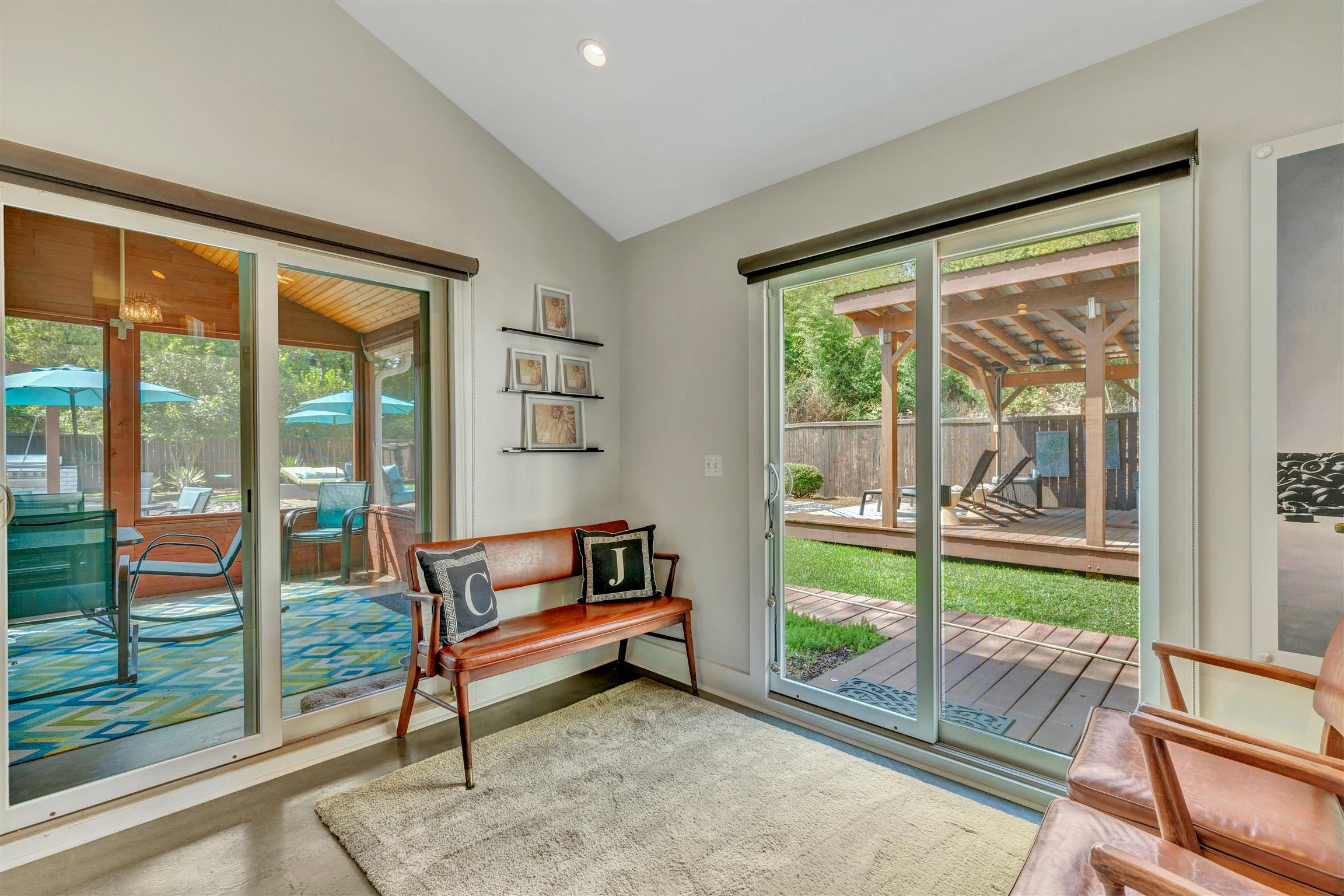 255 Cherokee Road Nashville, TN 37205 - Photo 16 of 30 a living room with couch with outer view