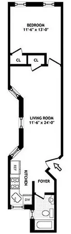 a picture of a book shelf