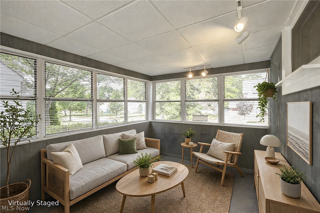 1411 Belrose Road Mayfield Heights, OH 44124 - Photo 16 of 50 Enclosed Porch - stagged
