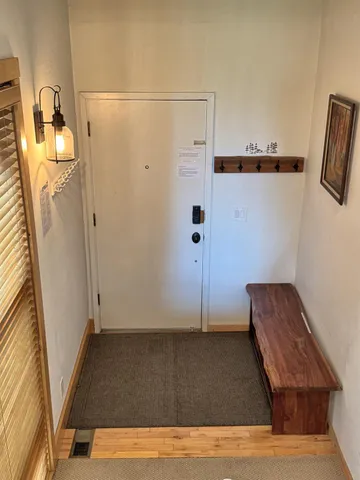 a view of entryway and hall