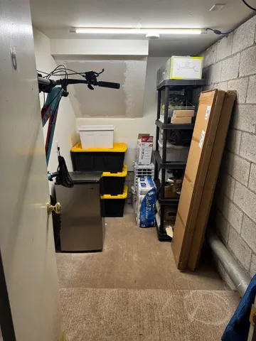 a view of walk in closet