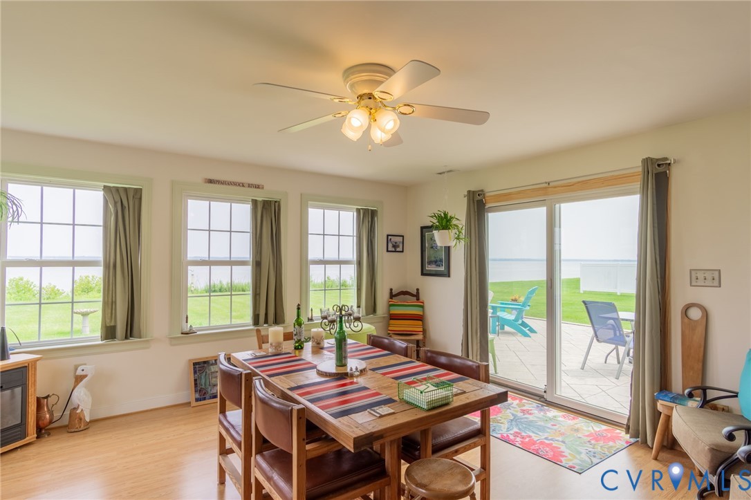 617 Sheepside Road Laneview, VA 22504 - Photo 31 of 33 Sunroom with an abundance of natural light that le