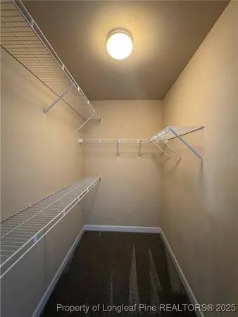 a view of walk in closet