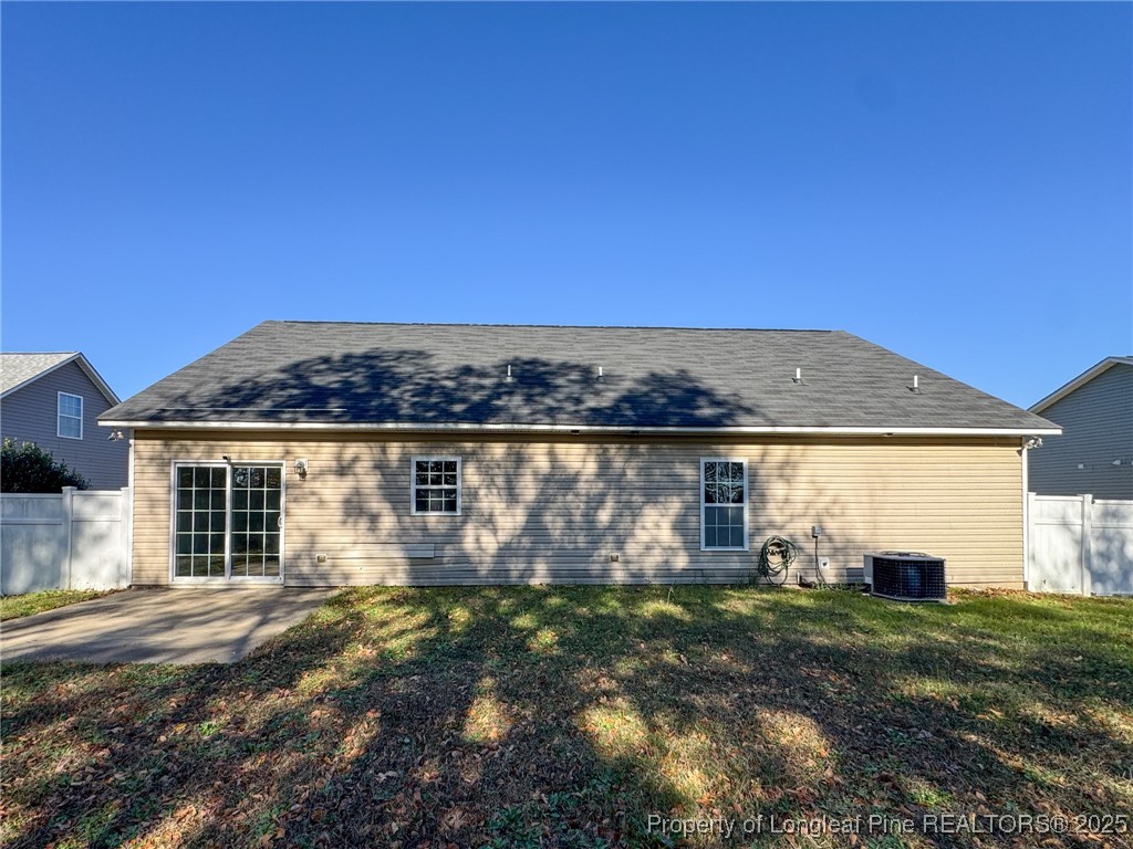 142 Crestwood Lane Raeford, NC 28376 - Photo 30 of 30 a view of a house with a yard
