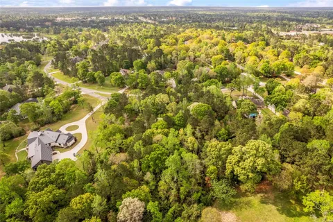a view of a city with an outdoor space