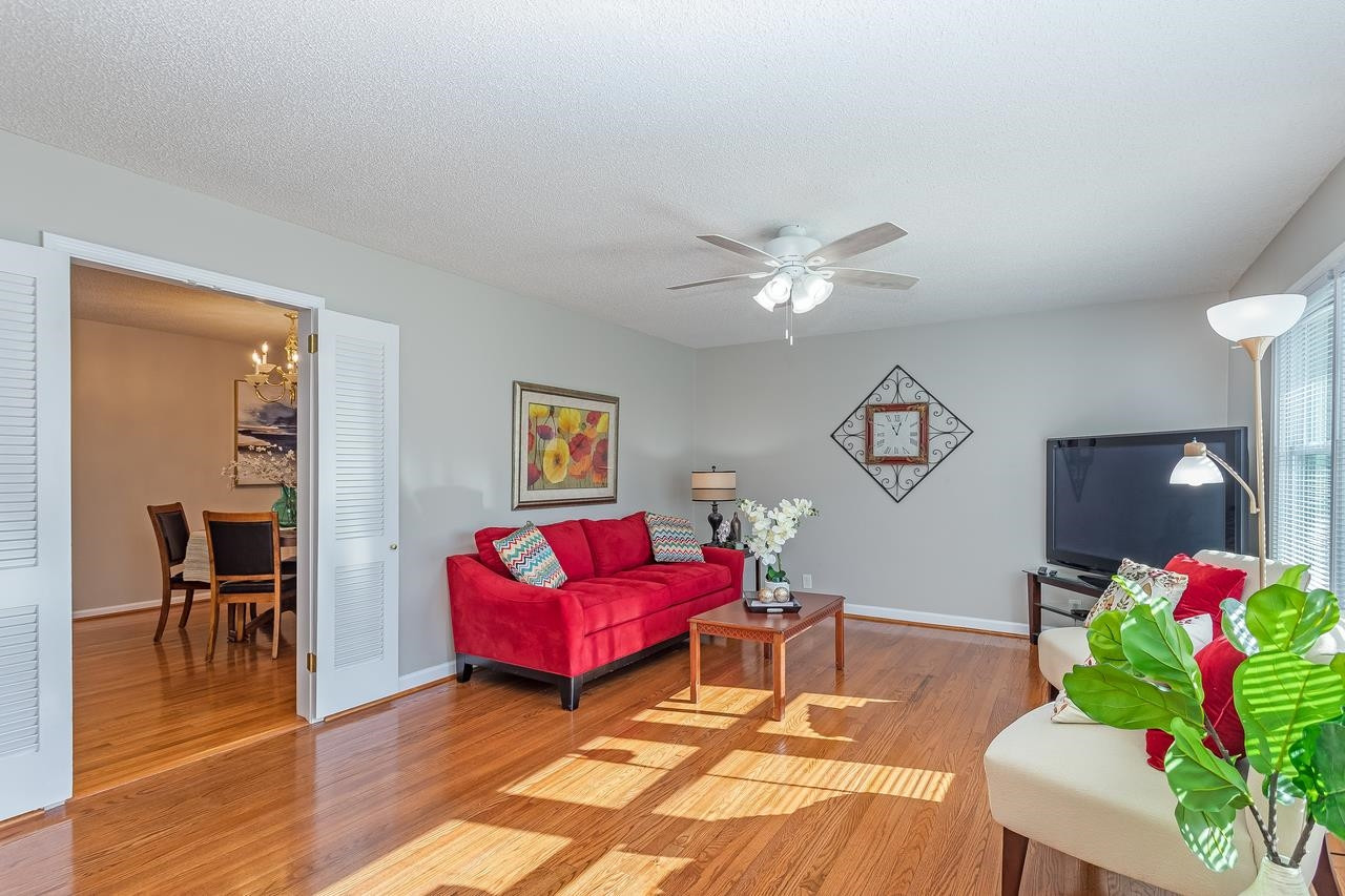 5104 Newcastle Road Raleigh, NC 27606 - Photo 10 of 26 Living Room
