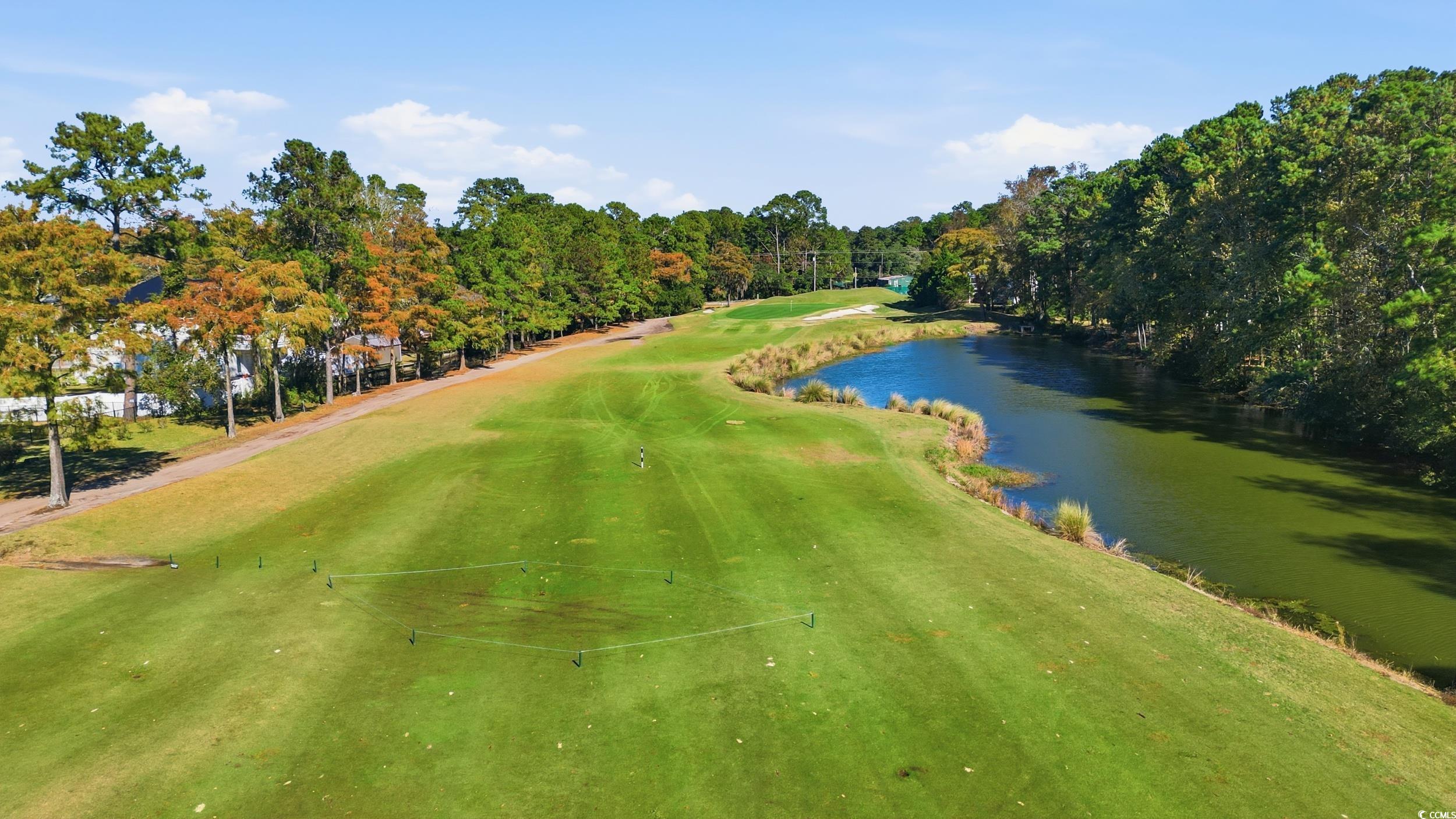 485 Kings River Road Pawleys Island, SC 29585 - Photo 36 of 39 View of property's community with view of golf course and a water view