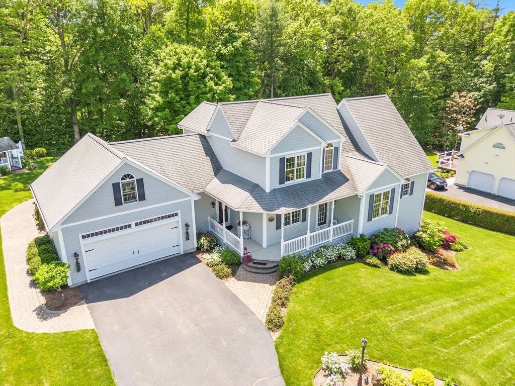 155 Orchard Road East Longmeadow, MA 01028 - Photo 2 of 42 a aerial view of a house with a yard