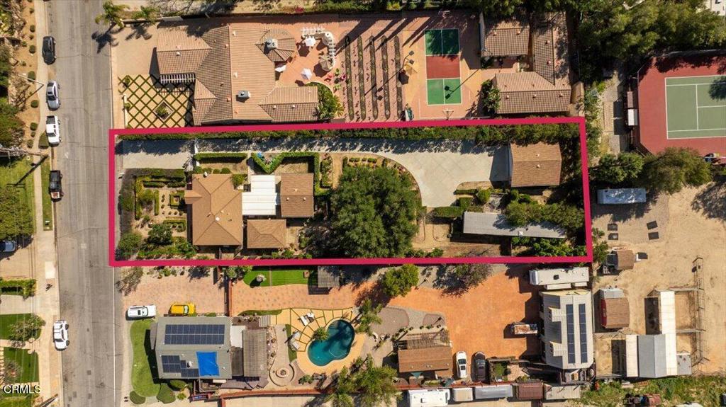 5076 Alta Street Simi Valley, CA 93063 - Photo 68 of 73 105-Drone-6 outline