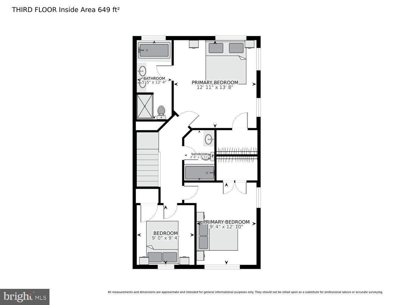 3334 Castle Ridge Circle, Unit 8 Silver Spring, MD 20904 - Photo 32 of 32 a picture of a floor plan