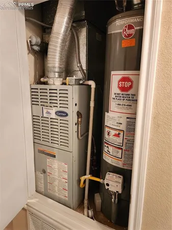 a close up of a door