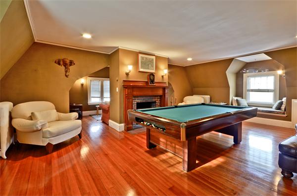 18 Willard Road Brookline, MA 02445 - Photo 12 of 14 a living room with furniture and a wooden floor