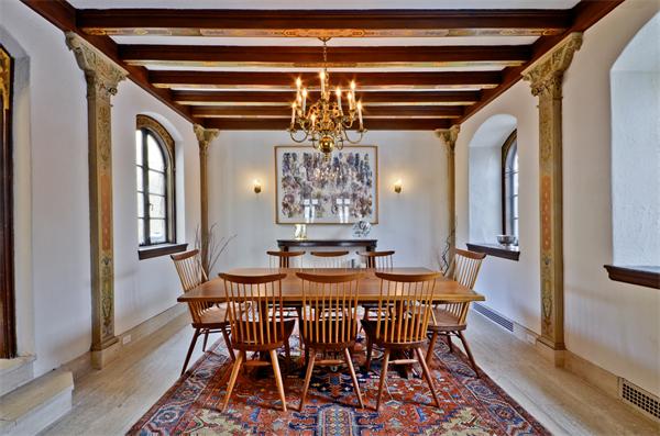 18 Willard Road Brookline, MA 02445 - Photo 5 of 14 a view of a dining room with furniture and window