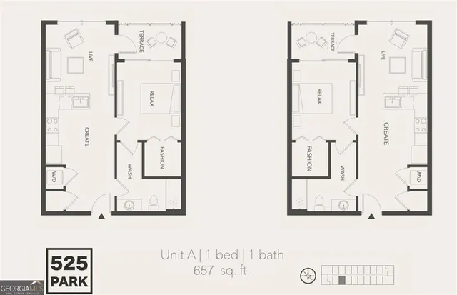 $1,600 | 525 Parkway Drive Northeast, Unit 510, Atlanta, GA 30308
