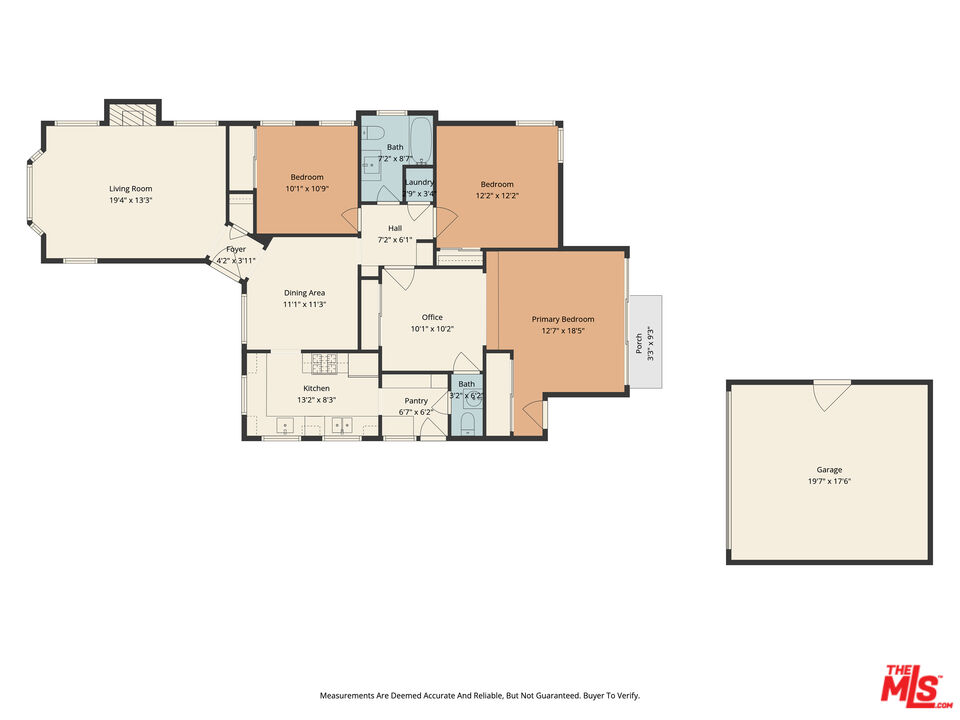 3770 Buckingham Road Los Angeles, CA 90016 - Photo 19 of 19 a picture of a floor plan