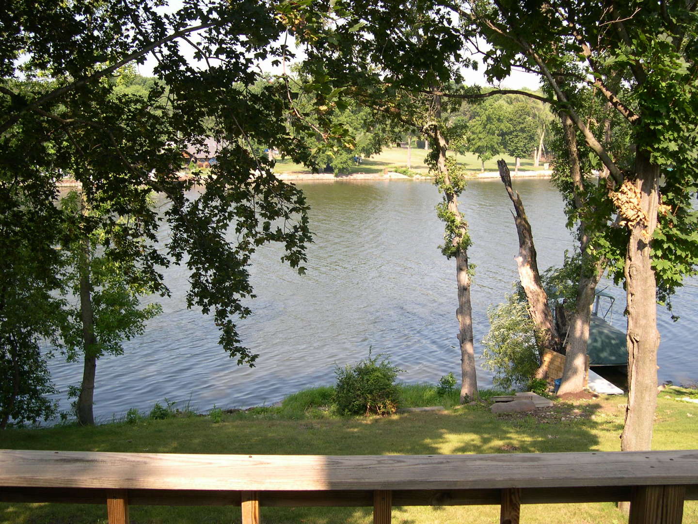 6N284 Riverside Drive St. Charles, IL 60174 - Photo 20 of 26 a view of lake from the house