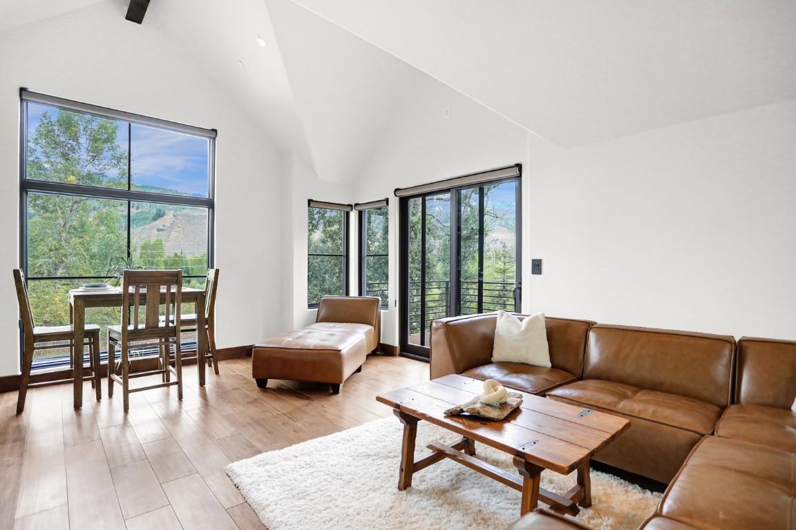 150 Game Trail Road Silverthorne, CO 80498 - Photo 43 of 47 a living room with furniture and a large window