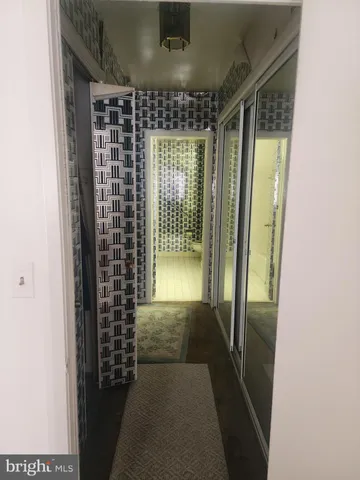 a room with furniture and a table