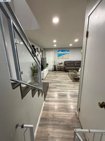 a view of entryway and hall