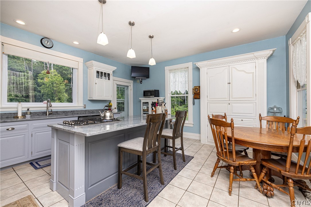 1 County Rte 10 Schroeppel, NY 13132 - Photo 29 of 49 Gourmet Kitchen with Dining Area