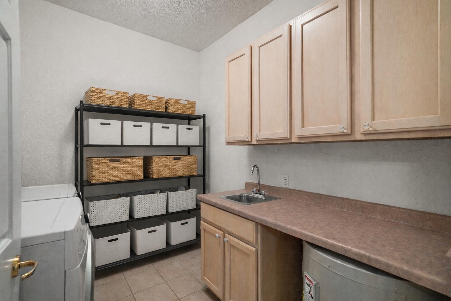13070 West Bluemound Road, Unit 209 Elm Grove, WI 53122 - Photo 13 of 17 In-Unit Laundry Room with Extra Space!