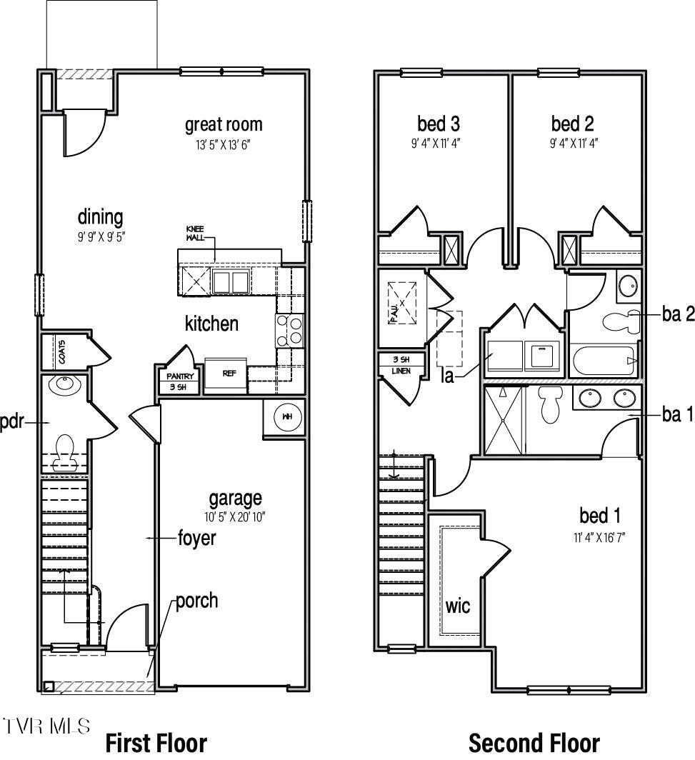 110 Raceday Center Drive, Unit C3 Bristol, TN 37620 - Photo 20 of 20 Pearson Floor Plan Horton E