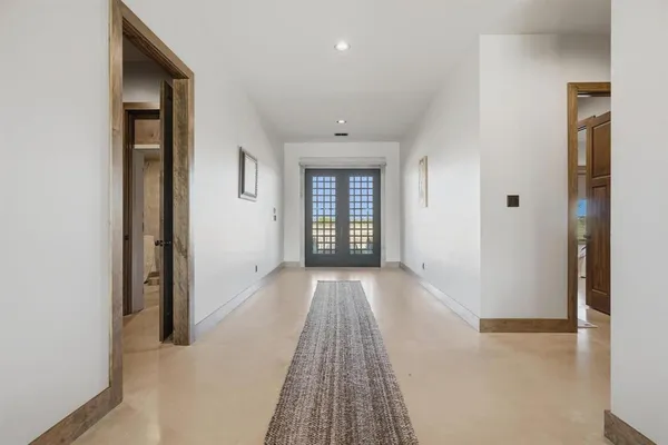 wooden floor with a window