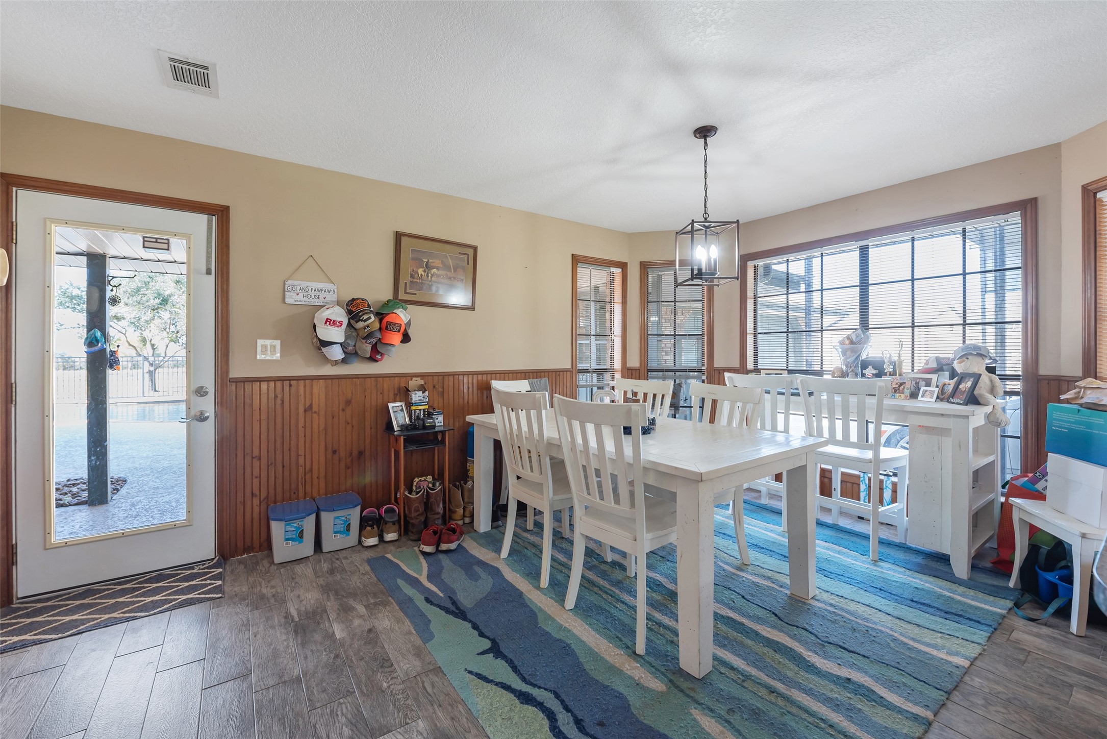 1014 Ginger Street Santa Fe, TX 77517 - Photo 11 of 50 a very nice looking dining room with furniture window and wooden floor