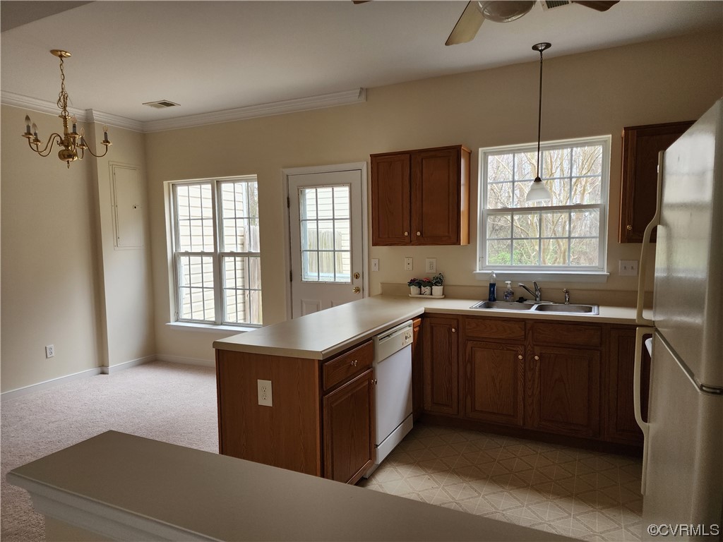 8657 Millstream Drive Henrico, VA 23228 - Photo 7 of 19 a kitchen with stainless steel appliances granite countertop cabinets and window