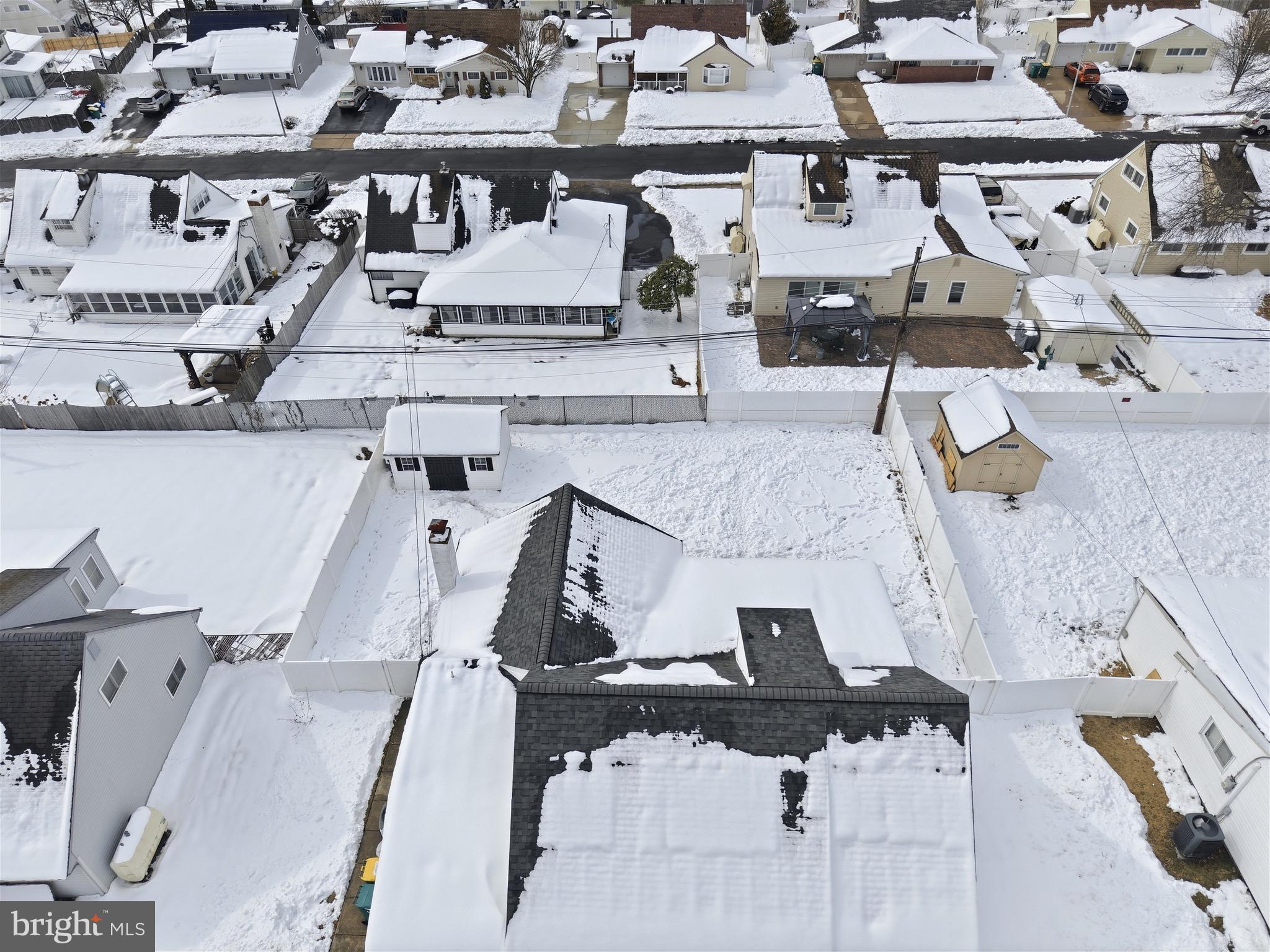 9 Honey Locust Road Levittown, PA 19056 - Photo 31 of 34 an aerial view of residential houses with outdoor space