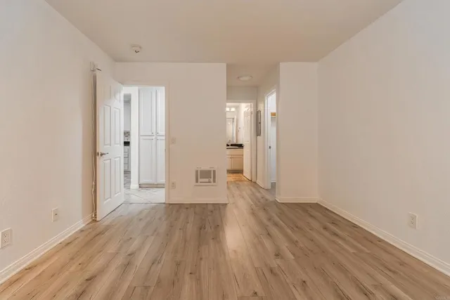 wooden floor in an empty room