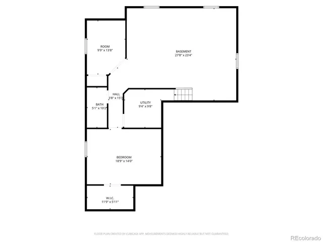 a picture of a bench in front of a door