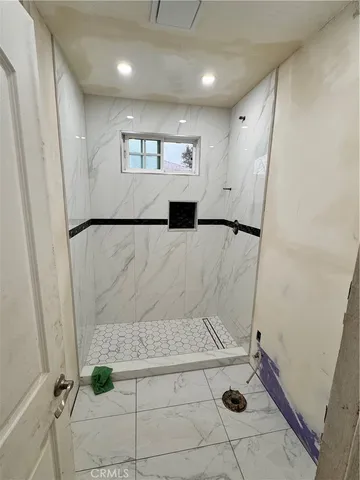 a close view of closet