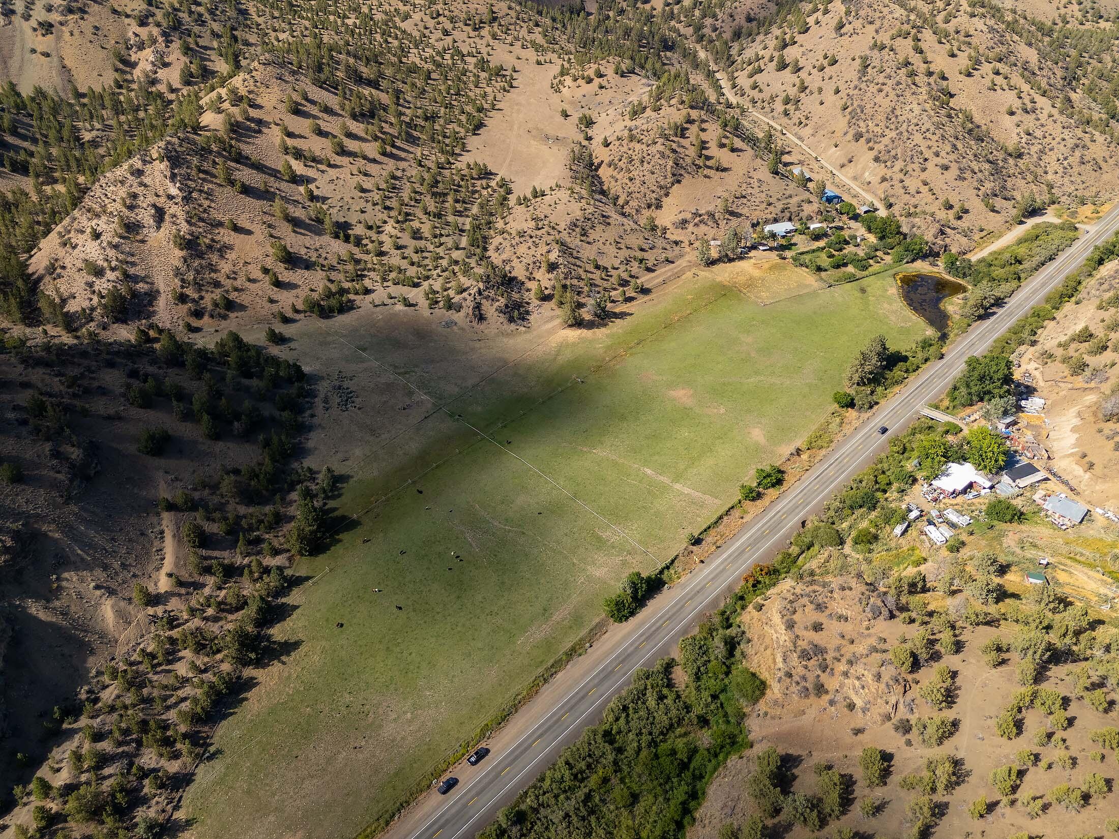 33084 Cougar Mountain Road Mitchell, OR 97750 - Photo 58 of 69 Cougar aerial_0306