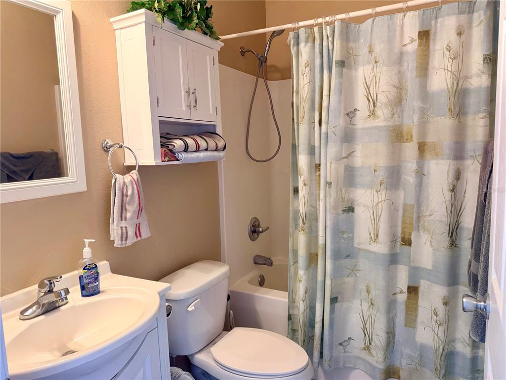 9501 Southeast 47th Way Webster, FL 33597 - Photo 16 of 35 a bathroom with a sink toilet and shower